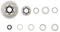 Shimano Ultegra CS-R8100 - 12-speed cassette 11-30T - Zilver