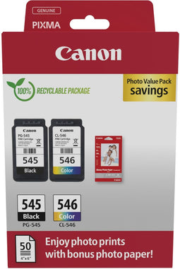 Canon 8287B008 - Inktcartridge - Origineel - Zwart Cyaan Magenta Geel (2 stuks)