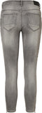 Noisy May NMKIMMY - Slim fit ankle jeans - Ritsdetails bij de enkels - Maat 25