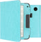 Hoesje geschikt voor Kobo Libra 2 E-reader - iMoshion Vegan Leather Bookcase - Ook geschikt voor Tolino Vision 6 - Lichtblauw