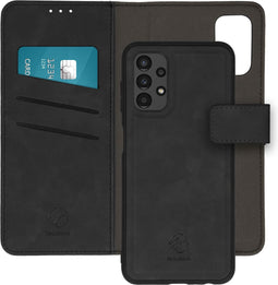 imoshion Hoesje Geschikt voor Samsung Galaxy A13 (4G) Hoesje Met Pasjeshouder - imoshion Uitneembare 2-in-1 Luxe Bookcase - Zwart