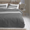 Cinderella Flux - Dekbedovertrek - Flanel - 240x200/220 cm - Anthracite