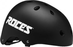 Roces – CE Aggressive Skatehelm – Sterke Ventilatie & Impactbescherming – Zwart – Maat 58-62cm (L)