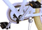 Volare Excellent Kinderfiets - Meisjes - 26 inch - Wit - Twee handremmen