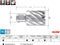 RUKO 108213 - Kernboor 13 mm - HSS met verbeterde snijgeometrie (1 stuk)