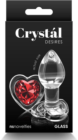 Crystal Desires Red Heart S