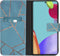 iMoshion Hoesje Geschikt voor Samsung Galaxy A52 (4G) / A52s / A52 (5G) Hoesje Met Pasjeshouder - iMoshion Design Softcase Bookcase - Meerkleurig / Blue Graphic