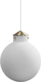 Nordlux Grant 25 - Hanglamp - Opaalglas - Messing