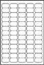 Avery J8651 - Printlabel - Mini formaat - Wit
