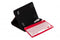 SilverHT 111914540199 - Toetsenbord Case - Wireless Qwerty Spaans - Rood Wit