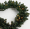 Black Box Trees - Kerstkrans Hart met LED Verlichting - Ø60 cm - Groen