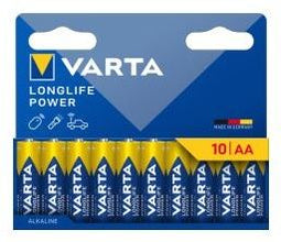 Varta LONGLIFE Power AA - Alkaline Batterijen - Camera-accessoires