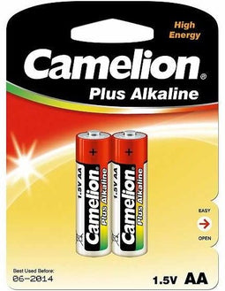 Camelion LR6-BP2 - AA Alkaline Batterijen - 1.5 Volt 2.8 Ah (2 stuks)