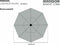 Madison Parasol Lanzarote - Stokparasol - Weersbestendig 250 cm - Ecru