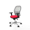 Piqueras y Crespo 2D086N0 - Bureaustoel - Verstelbare hoogte met armleuning - Rood