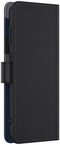 Valenta Snap - Flip cover - Leer - Krasbestendig - Stofafstotend - Zwart