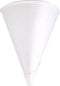 Watercone - 4.5oz - karton - wit - 200 stuks