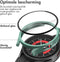 imoshion Screenprotector - Geschikt voor Samsung Galaxy Watch 5 44mm - Full Cover Hard Case / Beschermend Hoesje - Donkergroen