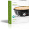 Nedis Crêpemaker - Diameter: 300 mm - 1200 W - Anti-aanbak laag - Temperatuurinstelling - Indicatielampje - Zwart - Metaal