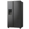 Hisense RSIM535Afe - Amerikaanse Koelkast - 566L - No Frost - Grafiet