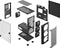 Savio SHADOW X2 computerbehuizing Midi Tower Zwart