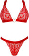 Obsessive - Elianes Tweedelige Set - Rood