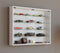 VCM Houten glazen wandvitrinekast Wandvitrinekast Collector vitrine Mandosa L Houten glazen wandvitrinekast Wandvitrinekast Collector vitrine Mandosa L