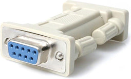 Startech.com NM9FF - Nulmodemadapter - 2x DB9 female - Wit