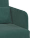 vidaXL - Vloersofa - Bed - 2-in-1 - Donkergroen - 65x80x83 - cm - Velvet