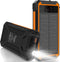 LAKOO Solar Powerbank - 30000 mAh - Waterdicht Zonne-energie Draadloos Opladen