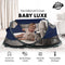 Deryan Baby Luxe Campingbedje - Zelfopblaasbaar matras - Navy