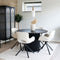 House Nordic Eetkamerstoel Amorim Bouclé Off-White Draaibaar