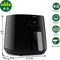 Philips Airfryer XL HD9270/70 - Heteluchtfriteuse - 6,2 liter - 7 snelkeuze programma's - 90% minder vet