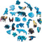 UNIDRAGON Houten Puzzel Voor Volwassenen Woosaic - Glinsterende Schildpad - 500 stukjes - 38x28 cm