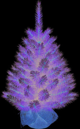 Triumph Tree Pittsburgh Kunstkerstboom in Jute - H90 x Ø56 cm - Groen Frosted