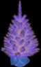 Triumph Tree Pittsburgh Kunstkerstboom in Jute - H90 x Ø56 cm - Groen Frosted