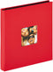 walther design - EA-110-R - Fun - Insteekalbum - rood - 400 foto's 10x15 cm