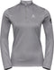 Odlo Midlayer 1/2 Zip Pillon Dames - Wintersportpully - Sneldrogend - Grijs - M