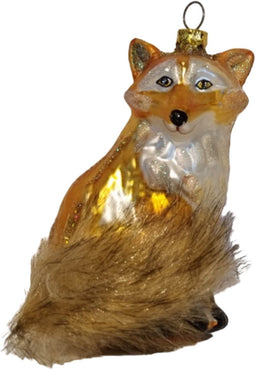 Vosje kerstbal - Jack Mensinga Kerstcollectie