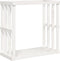 vidaXL - Houtblokhouder - 108x52x74 - cm - massief - grenenhout - honingbruin