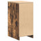 vidaXL - Garagekast - 40x51x85 - cm - massief - grenenhout - gerookt - eiken