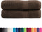 vidaXL - Badhanddoeken - SOLUND - 2 - st - 600 - g/m² - 70x140 - cm - bruin
