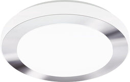 EGLO Led Carpi - Wand/Plafondlamp - Ø38.5 cm - 16W - Wit Chroom