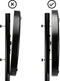 KOTO - Heavy Duty Dartbord - Verstelbare Hoogte tot Midden van Bord: 120cm - 190cm - Breedte 90cm - 4 KG - Voor Sisal & Elektronische Borden