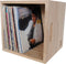 Houten Vinyl Platen Box – Handgemaakt – Eikenhout