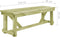 vidaXL - Tuinbank - 140 - cm - geïmpregneerd - grenenhout