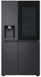 LG GSXE90EVDD - Amerikaanse koelkast - 628 liter - Zwart