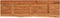vidaXL - Tafelblad - rechthoekig - natuurlijke - rand - 140x40x3,8 - cm - acaciahout