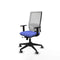 Piqueras y Crespo 1D066G0 - Bureaustoel - Verstelbare hoogte met armleuning - Licht Blauw