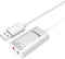UNITEK Y-247A audio-omzetter Zilver